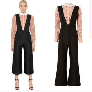 NWT Self-Portrait Botanical Crest Jumpsuit